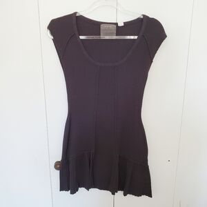 Guinevere black sweater dress‎